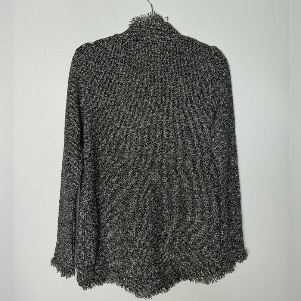 Zara knit fringe metallic cardigan size medium - Picture 8 of 8